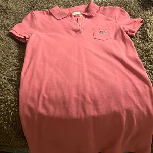 Girls 10y Lacoste dress
